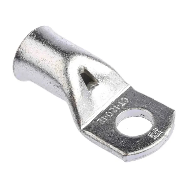 RS PRO Uninsulated Ring Terminal Grey M12 Stud Size 0000 AWG Wire Size 27.5mm Outer Diameter 59.1mm Length 241-4675