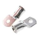 RS PRO Uninsulated Ring Terminal M10 Stud Size Copper Tin Plated 150mm² 150°C 241-4681
