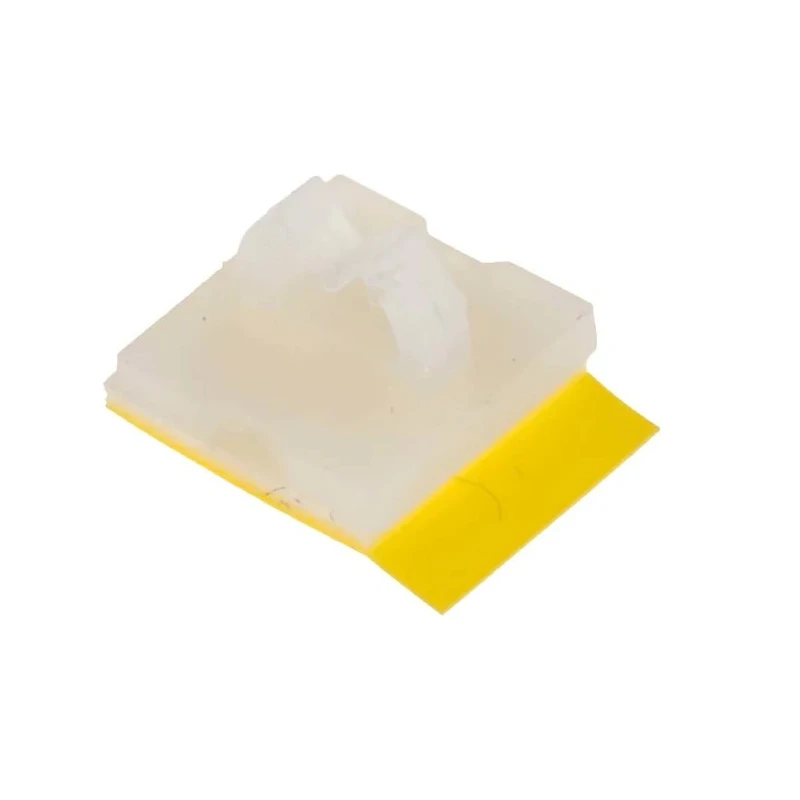 RS PRO Natural Polyamide 66 Self-Adhesive Cable Clamp 4.1 mm Length 9.4 mm Width 241-4760
