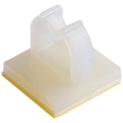 RS PRO Natural Polyamide 66 Cable Clamp Adhesive 9.1 mm Width 12.7 mm 241-4798