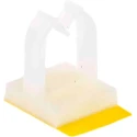 RS PRO Natural Polyamide 66 Adhesive Cable Clamp 13 mm Width 12.7 mm 241-4827