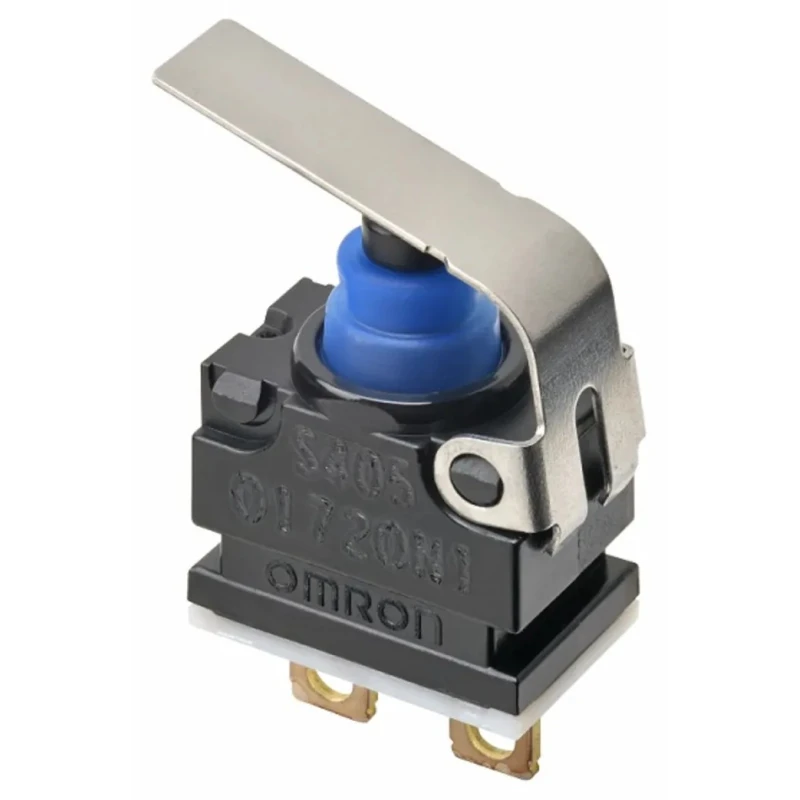 Omron Hinge Lever Subminiature Micro Switch, SPST-NC, Solder Terminal, 1mA, 13.5 V dc, IP67 D2GW-SC02M