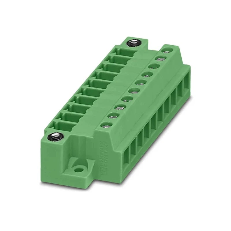 Phoenix Contact 5/ 6-GFD-3, 81, MCVU 1 Series Pluggable Terminal Block, 6-Contact, 3.81 mm Pitch, 160V, 8A 1833069