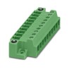Phoenix Contact 5/ 6-GFD-3, 81, MCVU 1 Series Pluggable Terminal Block, 6-Contact, 3.81 mm Pitch, 160V, 8A 1833069