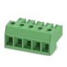Phoenix Contact 62, PC 4/5-ST-7 Series Pluggable Terminal Block 5-Contact 7.62 mm Pitch 1 Row 160V 8A 1804933