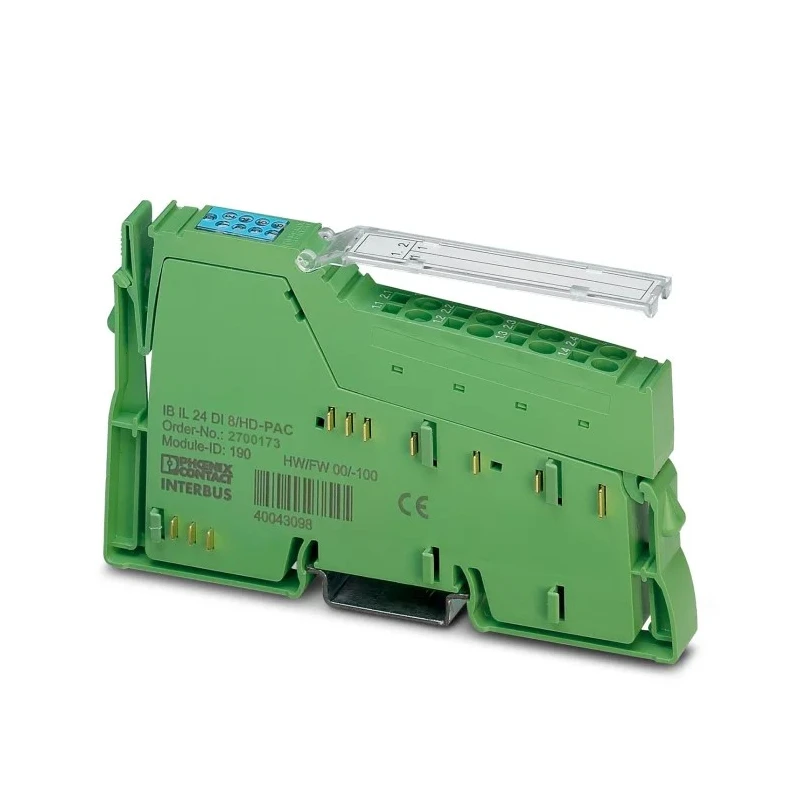 Phoenix Contact Terminal IB IL 24 DI8/HD-PAC Series for Use with I/O Systems 2700173