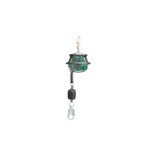 MSA Safety Self-Retracting Lifeline Single Leg Galvanised Steel Cable 6m Length Polycarbonate Case 63406-00AEU