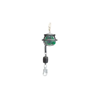 MSA Safety Self-Retracting Lifeline Single Leg Galvanised Steel Cable 6m Length Polycarbonate Case 63406-00AEU