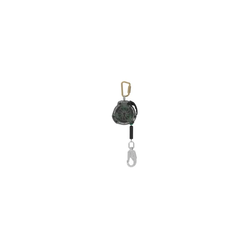 MSA Safety Self-Retracting Lifeline Single Polycarbonate 6m Cable Length 140kg Capacity 63206-00AEU