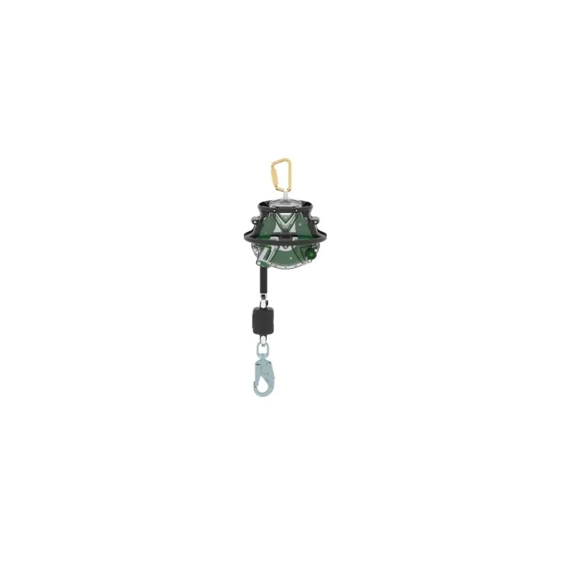 MSA Safety Self-Retracting Lifeline Single Polycarbonate Case V-EDGE Series 10m Galvanised Steel Cable 63410-00AEU