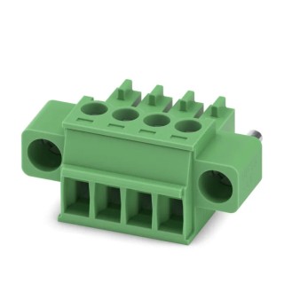 Phoenix Contact Pluggable Terminal Block 4-Contact 3.5 mm Pitch 1 Row 160 V 8 A Polyamide Housing 1847071