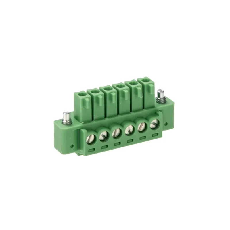 Phoenix Contact 5, 5/6-STF-3 MC 1 Series Pluggable Terminal Block 6-Contact 3.5 mm Pitch 320V 8A 1847097