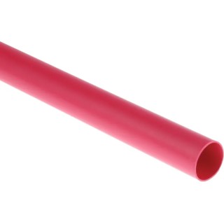 RS PRO Heat Shrink Tubing Red 12.7 mm Sleeve Diameter x 1.2m Length 3:1 Ratio 241-7472