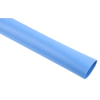 RS PRO Polyolefin Adhesive Lined Flame Retardant Heat Shrink Tubing Blue 19mm Sleeve Diameter 1.2m Length 3:1 Ratio 241-7501