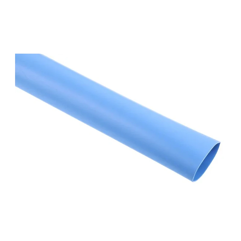 RS PRO Polyolefin Adhesive Lined Flame Retardant Heat Shrink Tubing Blue 19mm Sleeve Diameter 1.2m Length 3:1 Ratio 241-7501