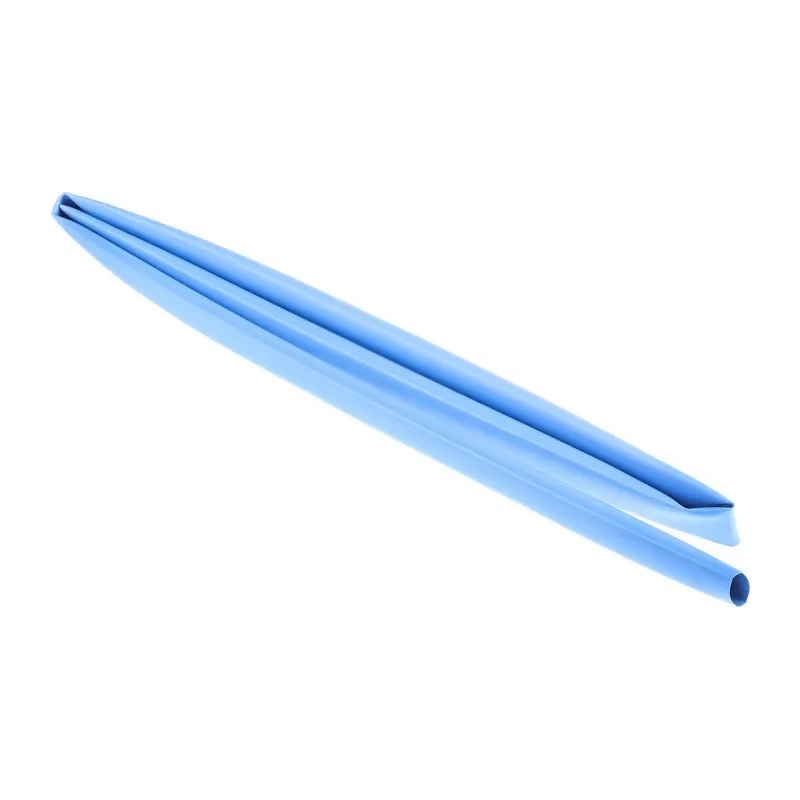 RS PRO Polyolefin Adhesive Lined Flame Retardant Heat Shrink Tubing Blue 19mm Sleeve Diameter 1.2m Length 3:1 Ratio 241-7501