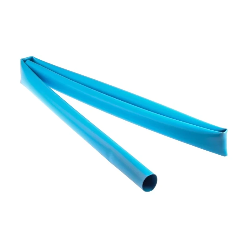 RS PRO Heat Shrink Tubing Blue Polyolefin 24 mm Sleeve Diameter x 1.2 m Length 3:1 Ratio 241-7545