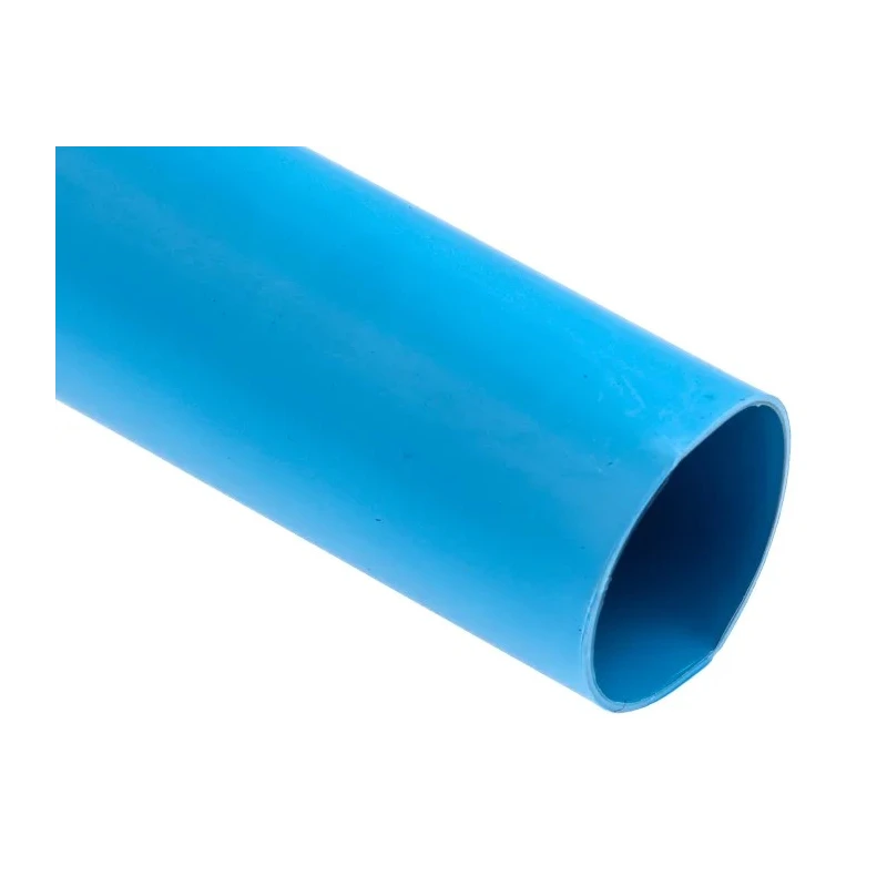RS PRO Heat Shrink Tubing Blue Polyolefin 24 mm Sleeve Diameter x 1.2 m Length 3:1 Ratio 241-7545