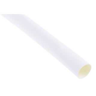RS PRO White Polyolefin Heat Shrink Tubing 12.7 mm Sleeve Diameter 1.2 m Length 3:1 Ratio 241-7488