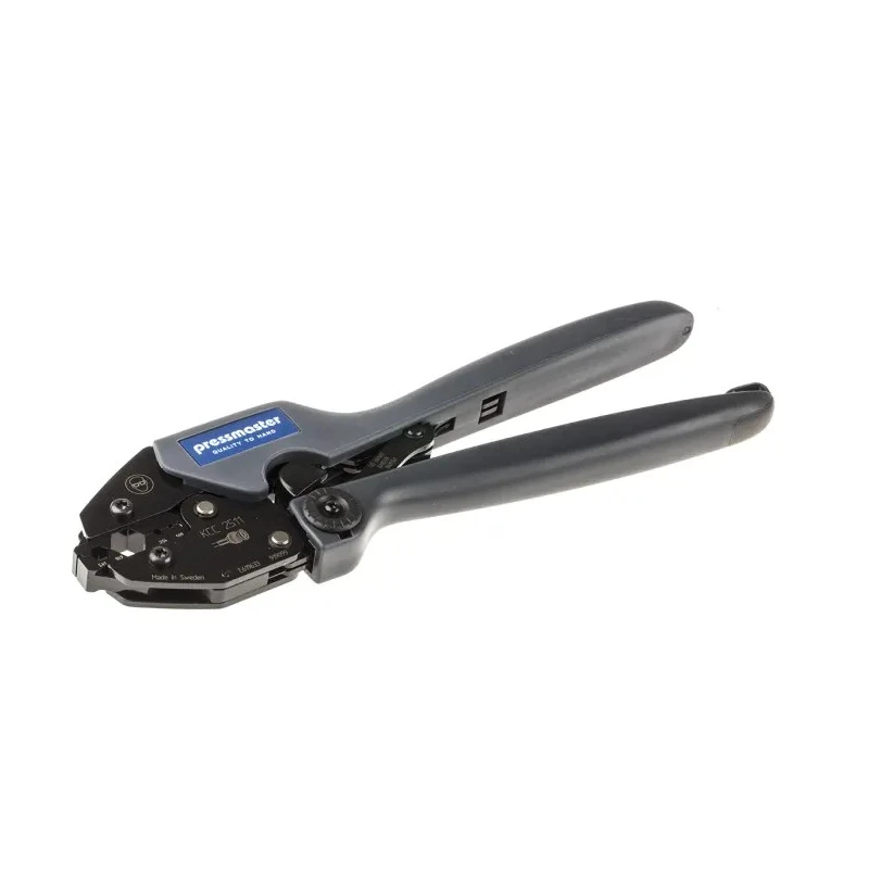 Pressmaster Crimp Tool for Coaxial Connector 256mm Adjustable Ratchet Hand Tool 4300-2204