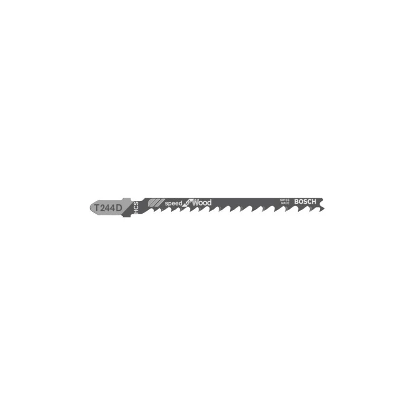 Bosch Jigsaw Blade 100 mm High Carbon Steel T244D 5 Pcs 2608630058