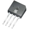 Taiwan Semiconductor Standard Bridge Rectifier 400 V 280 A 4-Pin Quad GBU404H