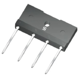 Taiwan Semiconductor Bridge Rectifier 600 V 144 A 4-Pin Quad Through Hole TS-6PL T10JA05G-K