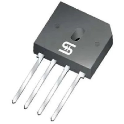 Taiwan Semiconductor Standard Bridge Rectifier 400 V 280 A 4-Pin Quad GBU404H