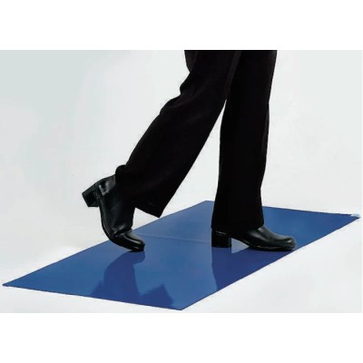 RS PRO Blue ESD-Safe Mat Floor, Rubber, 1.17 m x 660 mm x 2 mm, Floor Usage 241-8065