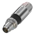 BALLUFF Industrial Circular Connector Cable Mount M8 Plug 4 Contacts 4A 32V IP67 BCC02HH