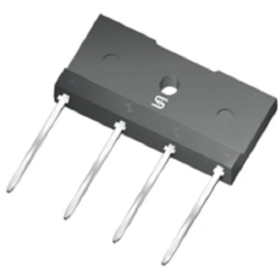 Taiwan Semiconductor Bridge Rectifier Quad Configuration, 800 V Peak Reverse Voltage, 144 A Surge Current T10JA06G-K
