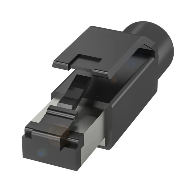 BALLUFF RJ45 Connector Cable Plug Male 4 Contacts 125 V AC 1A Current Straight Orientation IP20 