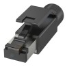 BALLUFF RJ45 Connector Cable Plug Male 4 Contacts 125 V AC 1A Current Straight Orientation IP20