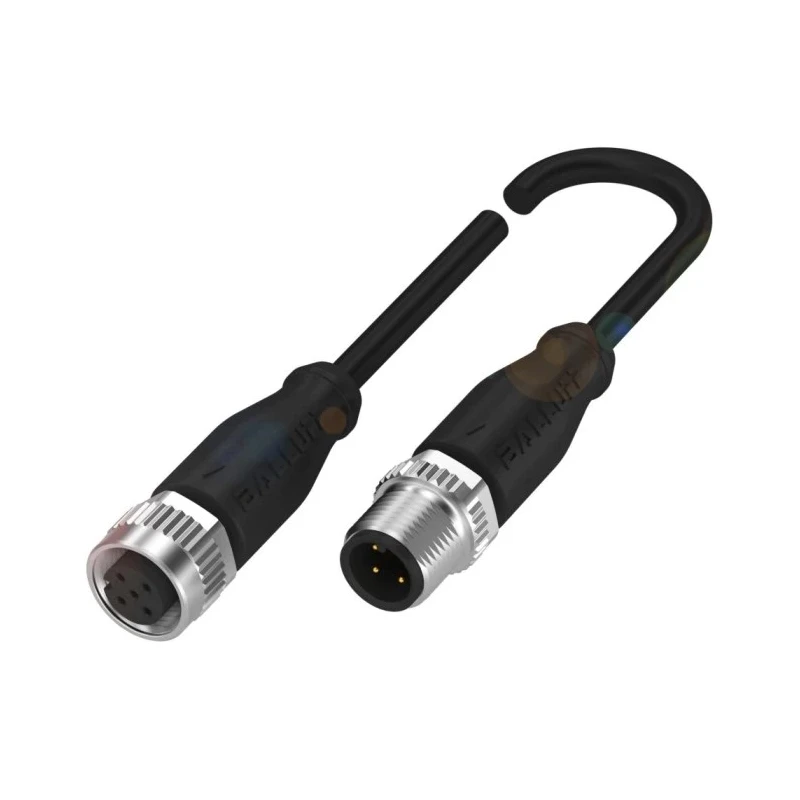 BALLUFF Female 4 Way Straight to Male 4 Way Straight Sensor Actuator Cable 10m BCC06WR