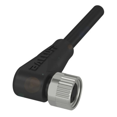 BALLUFF Female 4 Way Right Angle to Unterminated Sensor Actuator Cable, 1.5 m, Polyurethane Jacket, 250V BCC0AJ9