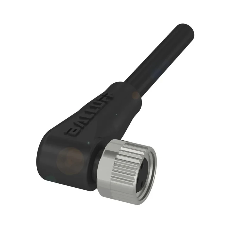 BALLUFF Female 4 Way Right Angle to Unterminated Sensor Actuator Cable, 1.5 m, Polyurethane Jacket, 250V BCC0AJ9