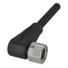 BALLUFF Female 4 Way Right Angle to Unterminated Sensor Actuator Cable, 1.5 m, Polyurethane Jacket, 250V BCC0AJ9