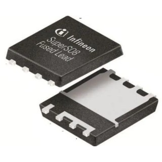 Infineon BSC0 N-Channel MOSFET 381 A 40 V 8-Pin SuperSO8 Surface Mount BSC026N08NS5ATMA1