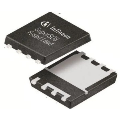 Infineon BSC0 N-Channel MOSFET 381 A 40 V 8-Pin SuperSO8 Surface Mount BSC026N08NS5ATMA1