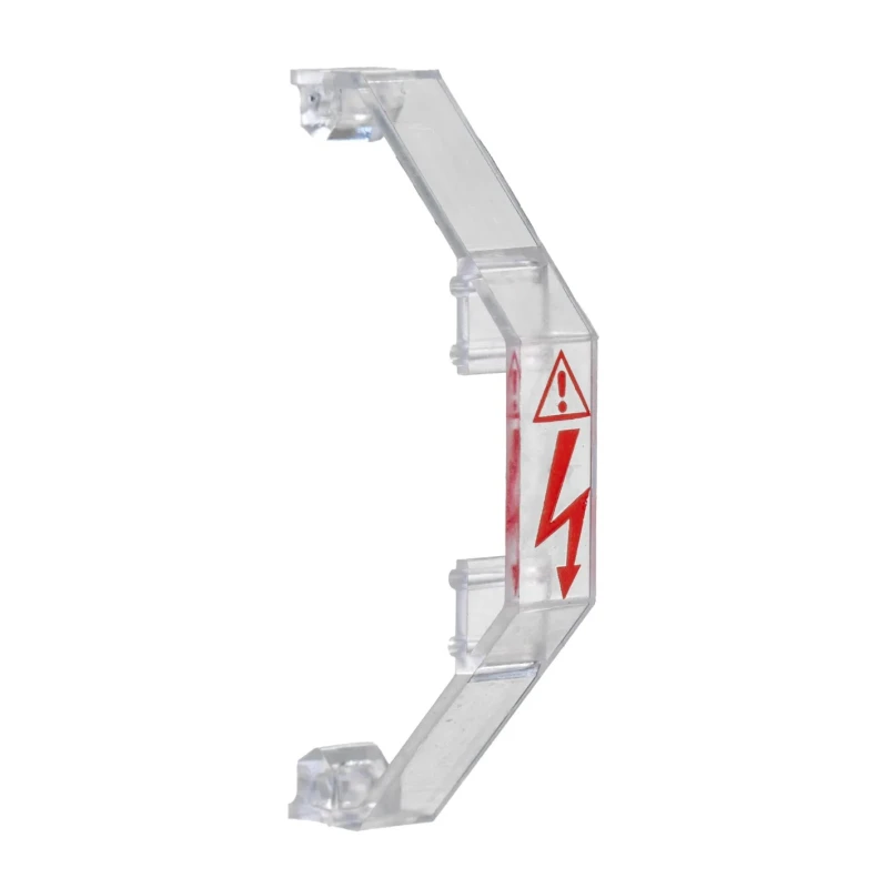 RS PRO Clear Cover for Use with Feed Through Terminal Blocks 12 AWG 242-0469