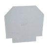 RS PRO End Plate for Use with Feed Through Terminal Block Polyamide 66 Grey Italy 242-0464