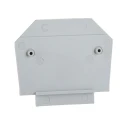 RS PRO End Plate for Use with Feed Through Terminal Block Polyamide 66 Grey Italy 242-0464