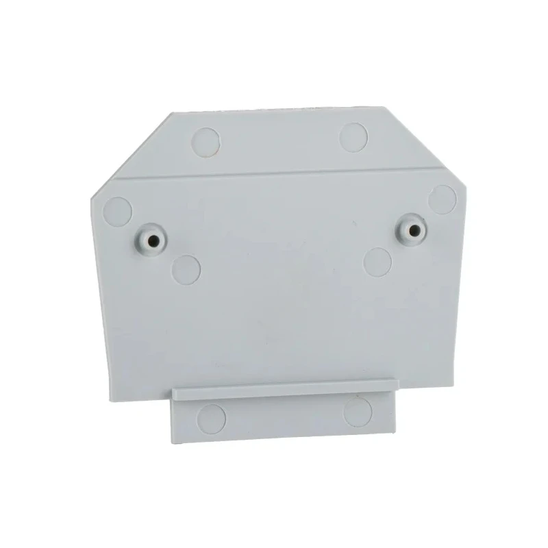 RS PRO End Plate for Use with Feed Through Terminal Block Polyamide 66 Grey Italy 242-0464