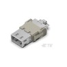 TE Connectivity Heavy Duty Power Connector, 32 Way, 2.2A Current Rating, 32V AC, HDC HMN Series T2111322101-000