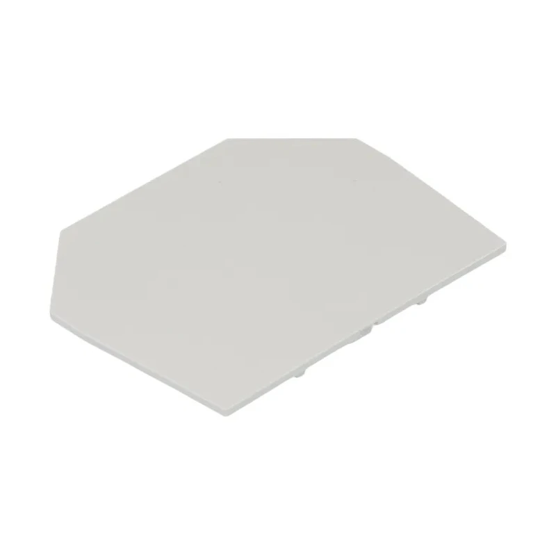 RS PRO Separator Plate for Feed Through Terminal Block Polyamide 66 Grey 55 mm x 1.5 mm x 44 mm 242-0466
