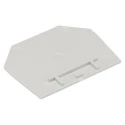 RS PRO Separator Plate for Feed Through Terminal Block Polyamide 66 Grey 55 mm x 1.5 mm x 44 mm 242-0466