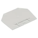 RS PRO Separator Plate for Feed Through Terminal Block Polyamide 66 Grey 55 mm x 1.5 mm x 44 mm 242-0466