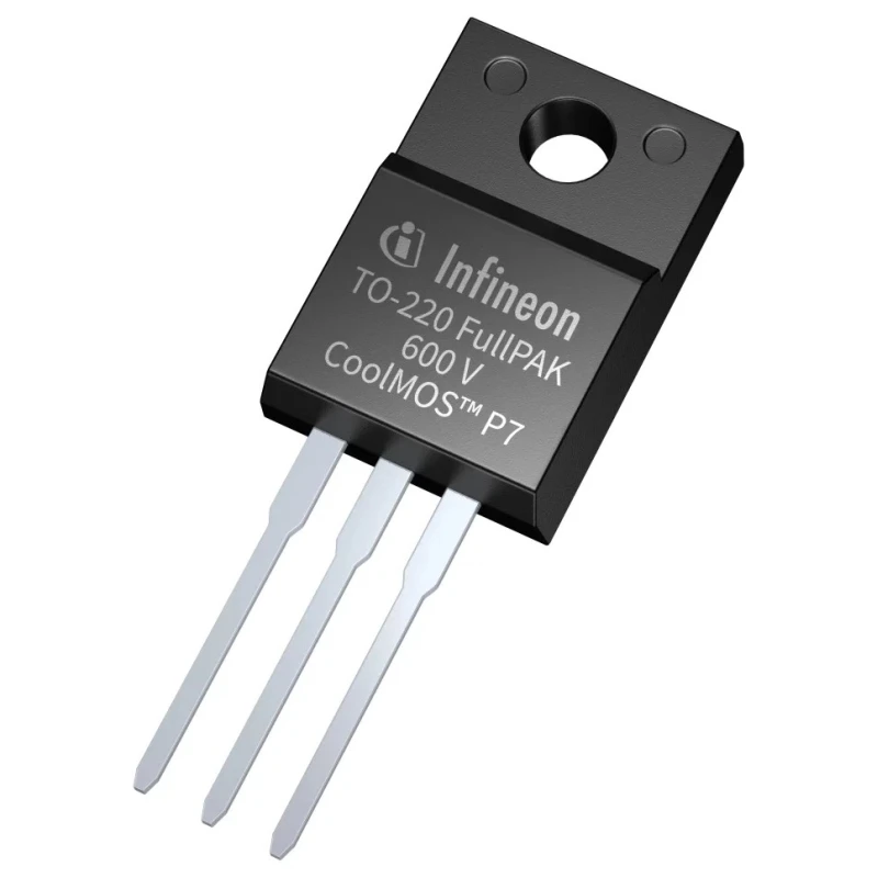 Infineon N-Channel Power MOSFET 84 A 40 V TO-220 3-Pin Surface Mount IPA60R180P7XKSA1
