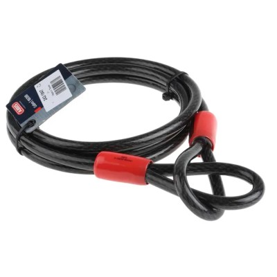 ABUS Steel Cable Lock 2 m Length 10 mm Diameter Security Cable XR7200