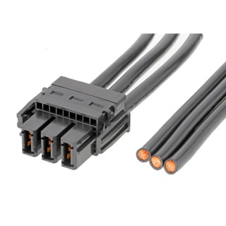 Molex 3 Way Female EXTreme Guardian to 2 Way Unterminated Wire to Board Cable, 1 m 218057-0310